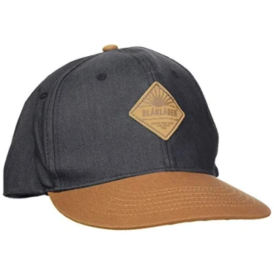 Afbeelding van Blaklader Baseball cap denim stretch 2072 1141 Marineblauw