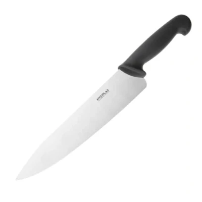 Afbeelding van Hygiplas koksmes 25,5cm zwart