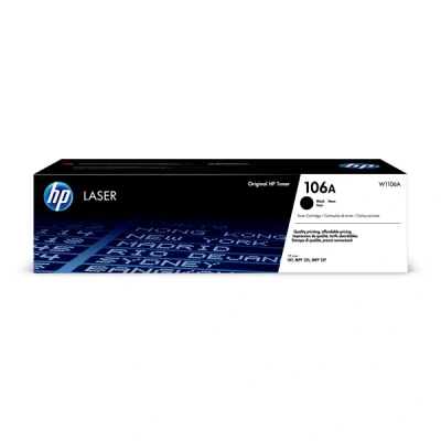 Image de Cartouche de toner laser authentique HP 106A, noir
