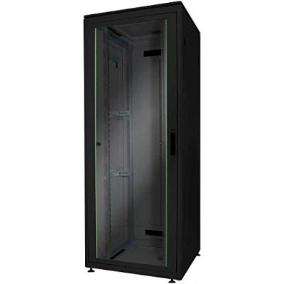 Afbeelding van Digitus DN 19 32U 8/8 B 1 19inch patchkast (b x h d) 800 1609 mm 32 HE Zwart (RAL 9005)