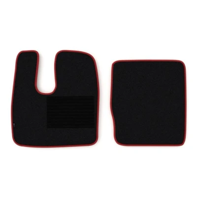 Afbeelding van F CORE VELOUR MT04 RED Vloermatset Textiel Voor 2 Rood Op maat gemaakt
