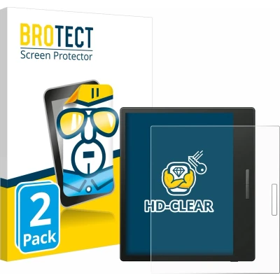 Afbeelding van BROTECT Screenprotector voor Onyx Boox Go Color 7 Folie Beschermfolie transparant (2 Stuks)