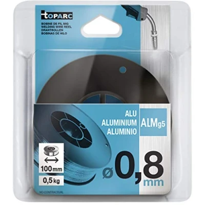 Afbeelding van GYS Spoel van aluminiumdraad Ø 0,8 Almg5 0,5 kg 100 mm verbruiksbaar MIG/MAG lassen