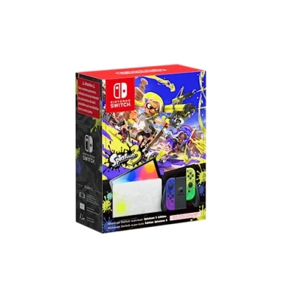 Image de Console Nintendo Switch model OLED édition limitée Splatoon 3