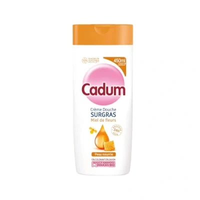 Afbeelding van Cadum Douchecrème, overvet, bloemenhoning, 450 ml