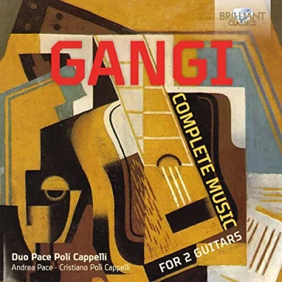 Afbeelding van Duo Pace Poli Cappelli &amp; Andrea Gangi: Complete Music For 2 Guitars (CD)
