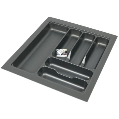Afbeelding van Bestekbak Antraciet, 400 450 mm