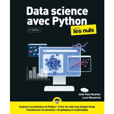 Image de Data Science avec Python pour les Nuls 2e édition