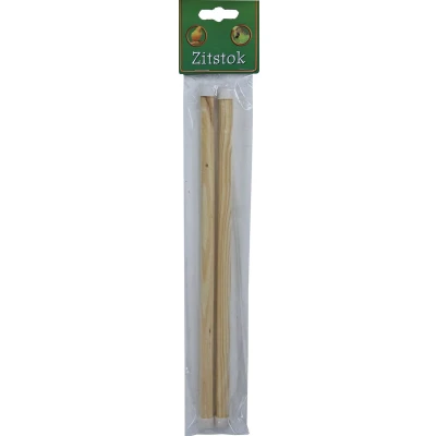 Afbeelding van Zak a 2 houten zitstok met dop 12 mm/30 cm Gebr. de Boon
