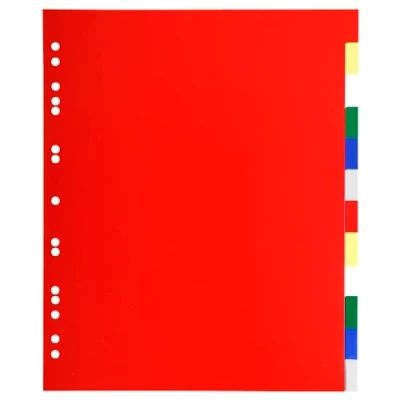 Afbeelding van Exacompta 93H 50x Intercal. PP 12/100 A4+ 12Positions
