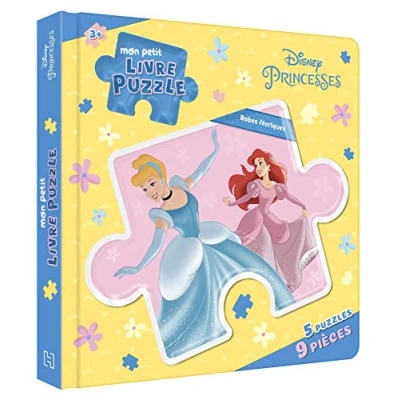 Afbeelding van Les robes de princesses mon petit livre puzzle