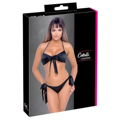 Afbeelding van Verleidelijke Lingerie Set met Striklussen
