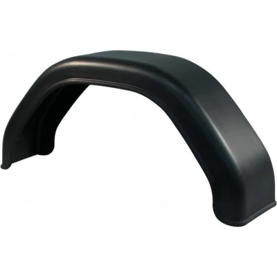 Afbeelding van Spatscherm Enkel as kunststof 120mm x 520mm De Haan Spatbord asser BouwmanAanhangwagens.nl