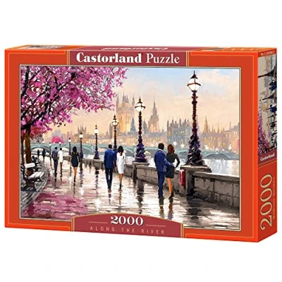 Afbeelding van Along the river Legpuzzel 2000 stukjes