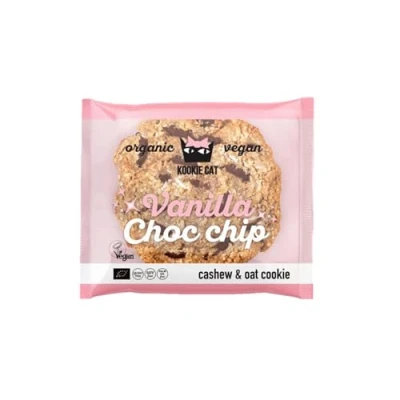 Afbeelding van Kookie Cat Vanilla chocolate chip 50 gram
