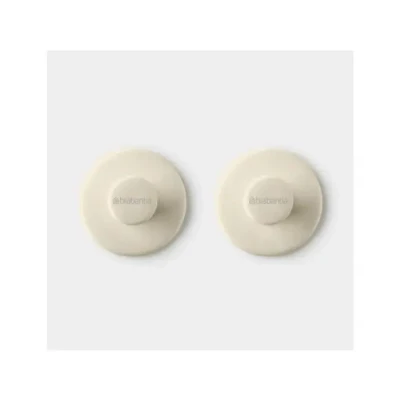 Afbeelding van Brabantia ReNew Handdoekhaakjes 2 stuks Soft Beige