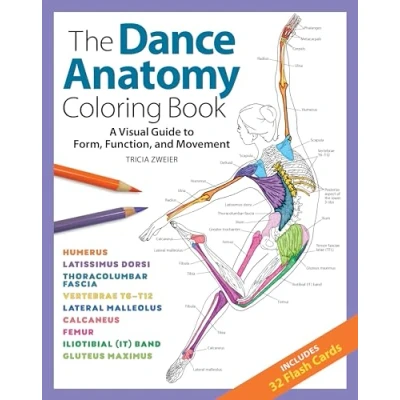 Afbeelding van The Dance Anatomy Coloring Book