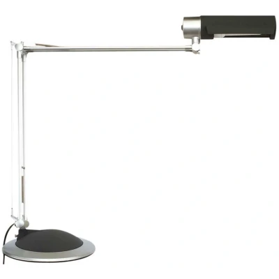 Afbeelding van Maul MAULoffice 8215095 Bureaulamp Spaarlamp E27 20 W Zilver, Zwart