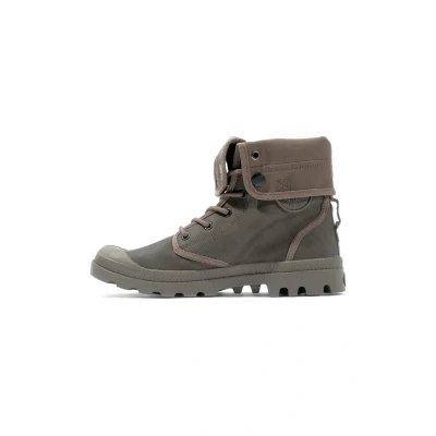 Afbeelding van Palladium Baggy Coated Veterboots, Maat: 36, Major brown Kunststof
