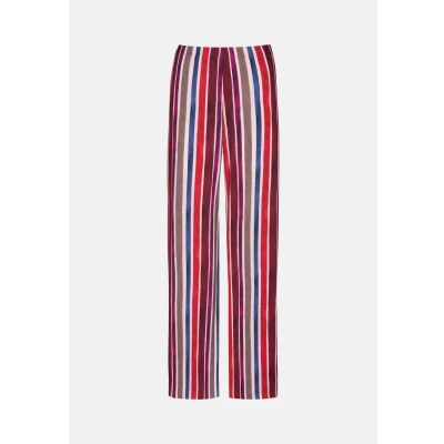 Afbeelding van mey Striped Pyjamabroek, Dames, Maat: Large, Bonbon pink