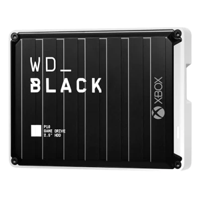 Afbeelding van WD_Black P10 Game Drive 6TB Xbox mechanische harde schijf (1 maand Pass Ultimate, overdrachtssnelheden tot 130 MB/s, voor Xbox) zwart met witte rand
