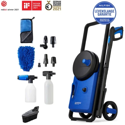 Afbeelding van Nilfisk Core 140 8 In Hand Powercontrol Premium car wash EU Hogedrukreiniger bar Koud water