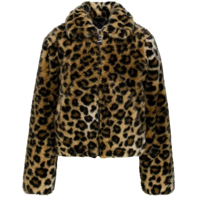 Afbeelding van Garcia Winterjas, Dames, Maat: Medium, Leopard