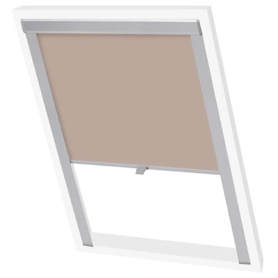Afbeelding van Rolgordijn verduisterend beige SK08