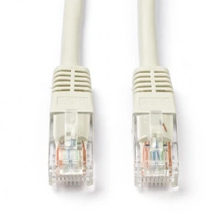 Afbeelding van Netwerkkabel Cat5e U/UTP 3 meter (100% koper, Grijs)
