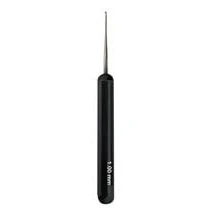 Afbeelding van Comair Haaknaald zwart 1mm Haibu by Kapperskorting.com