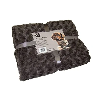 Afbeelding van Nobby fleece deken super soft bruin 100 x 150 cm