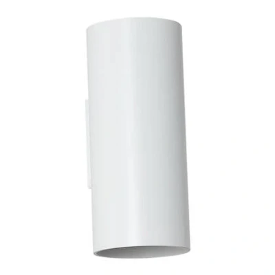 Afbeelding van Searchlight Wall Wandlamp Cilinder H 15,4 cm Wit