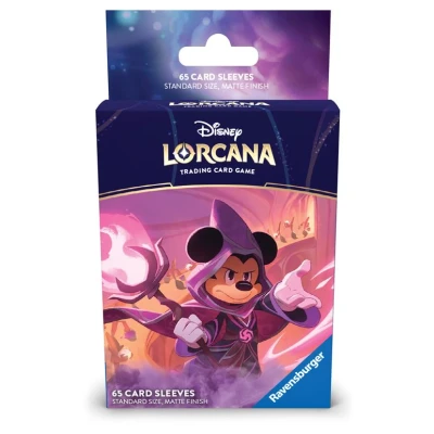Image de Carte à collectionner Lorcana Disney Ravensburger Le Règne de Jafar Protège cartes Sleeves Mickey