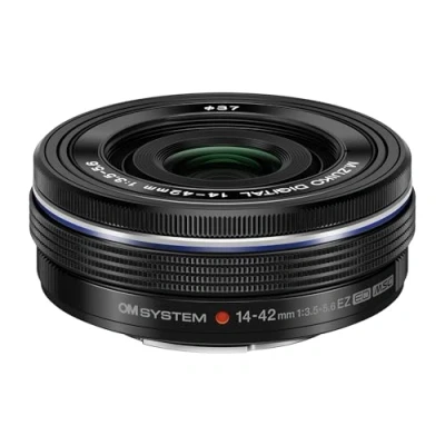 Afbeelding van OM SYSTEM M.Zuiko Digital ED 14 42mm F/3.5 5.6 EZ Pancake zwart