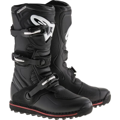 Afbeelding van Alpinestars Tech T Crosslaarzen Zwart / Rood maat 9 = 43