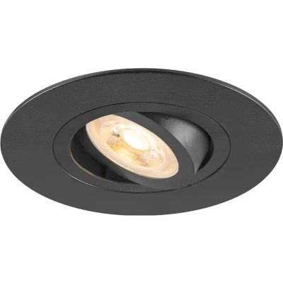 Afbeelding van SLV 1007625 NEW TRIA 75 XL Inbouwlamp LED GU10 Zwart