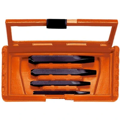 Afbeelding van BAHCO 1419/4 tapeinduitdraaierset voor afgebroken schroeven en bouten 4 delig