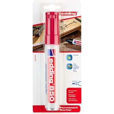 Afbeelding van Edding 4 850 1 4002 Permanent marker Rood Watervast: Ja