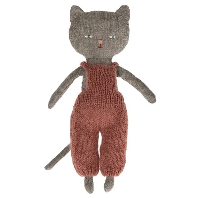 Afbeelding van Maileg knuffelpoes chatons grey 23 cm