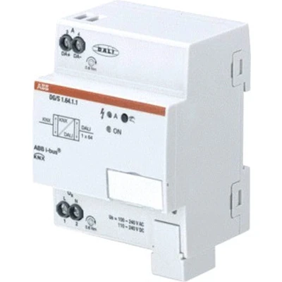 Afbeelding van ABB DG/S1.64.1.1 DALI gateway, basis, 1 voudig, REG, Passieve elektronische componenten, Grijs