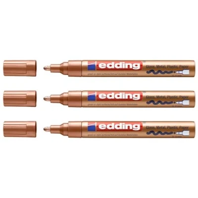 Afbeelding van Edding Glanslakmarker E 750 Cr Koper Paintmarker