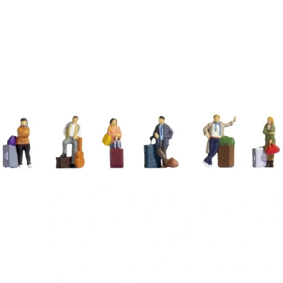 Afbeelding van NOCH 36217 N Reizigers figuren Kant en klaar model