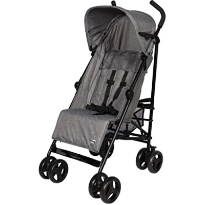 Afbeelding van Ding GoGo Buggy Grijs Multi standen Incl. boodschappenmandje en zonnekap