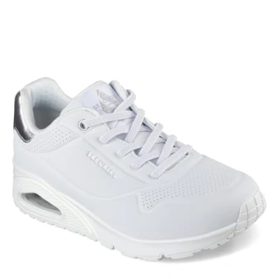 Image de Skechers Uno Shimmer Away Femme Basket, White, 38.5 EU