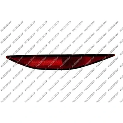 Afbeelding van PRASCO VG4004354 Reflector, parkeer / breedtelicht Links achter, Stofvanger