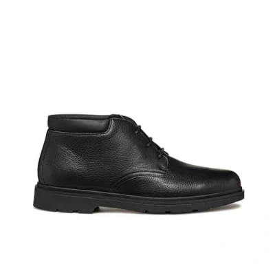 Afbeelding van Geox Spherica Veterschoenen, Heren, Maat: 42, Black Leer