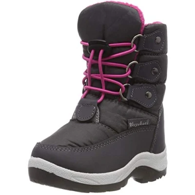 Afbeelding van Playshoes Winterlaarzen voor kinderen met veters Roze maat 28 29EU