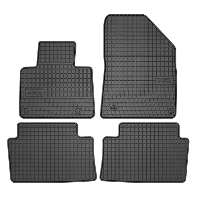Afbeelding van FROGUM 0644 Vloermatset Rubber voor en achter 4 Zwart Op maat gemaakt CITROËN: C5 III Estate, 3