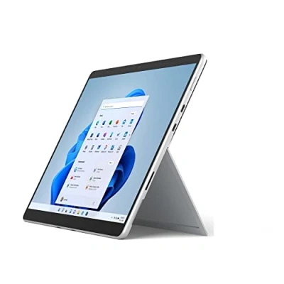 Afbeelding van Microsoft Surface Pro 8 Laptop (Windows 11, Touchscreen, 13 inch, GB RAM, 128 SSD, Intel Core i5) Platinum