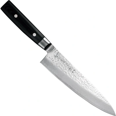 Afbeelding van Yaxell Zen Koksmes 24 cm 37 Lagen Damaststaal Canvas Micarta Heft